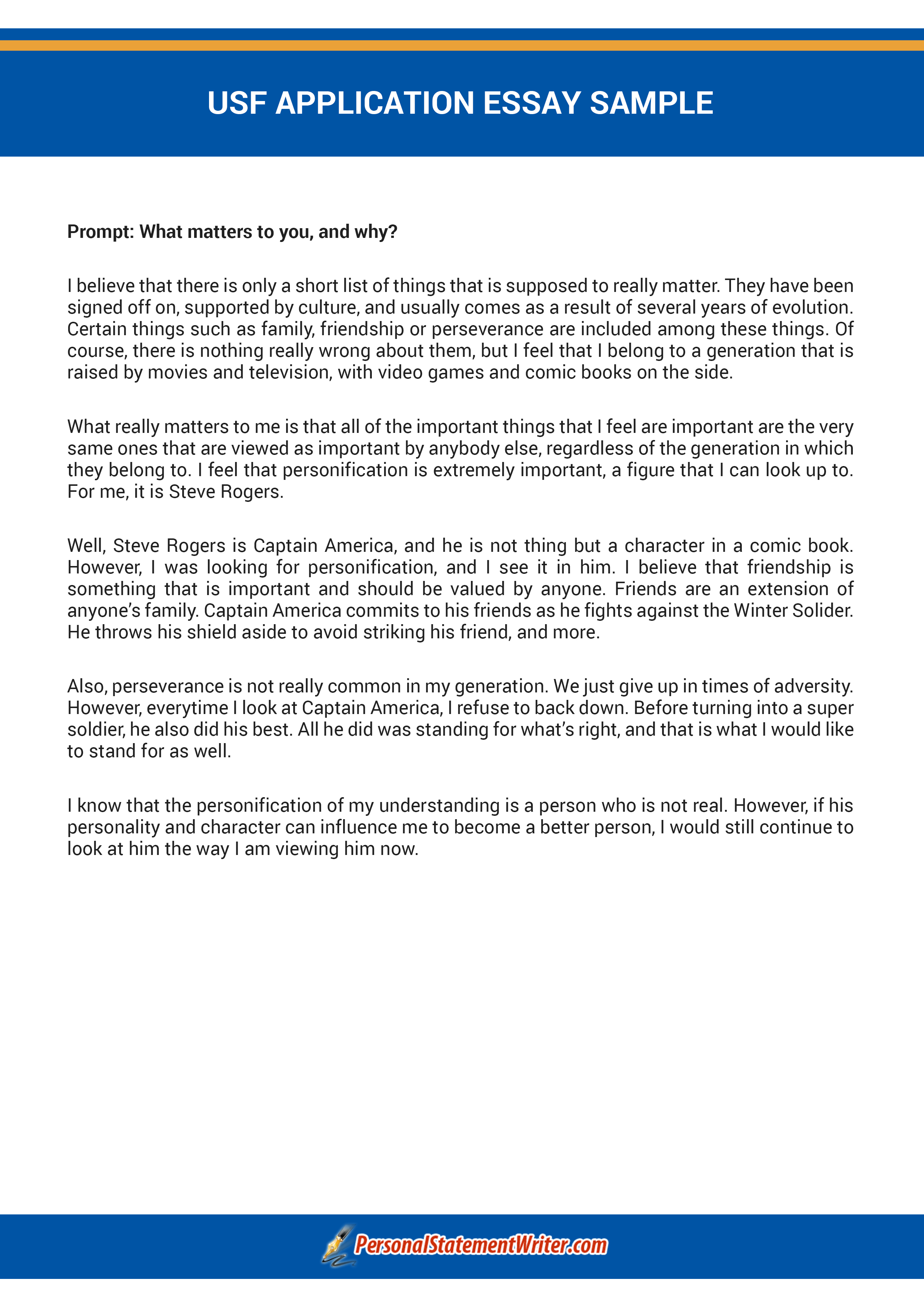 How to write a personal statement How to write a personal statement image