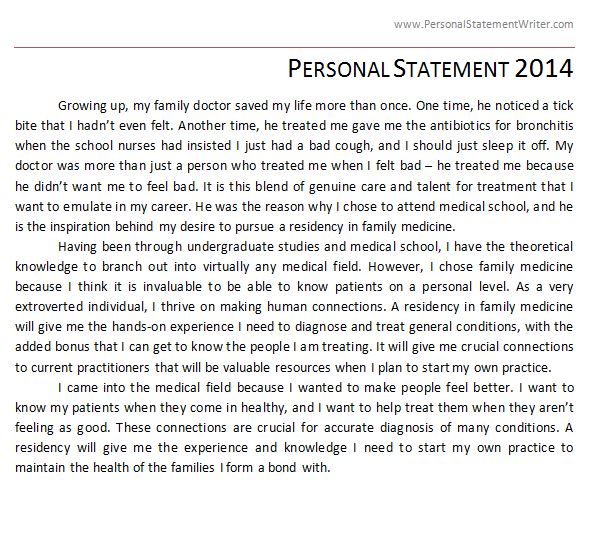 Pharmacy personal statement examples