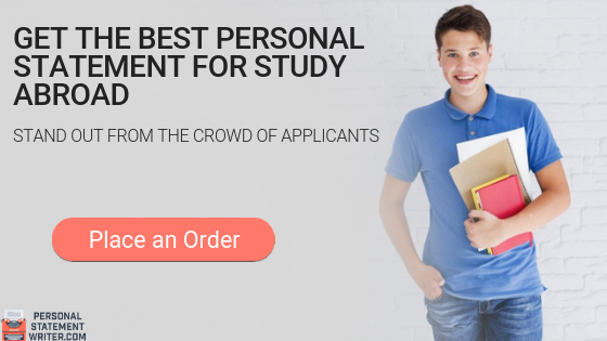 expert personal statement for study abroad