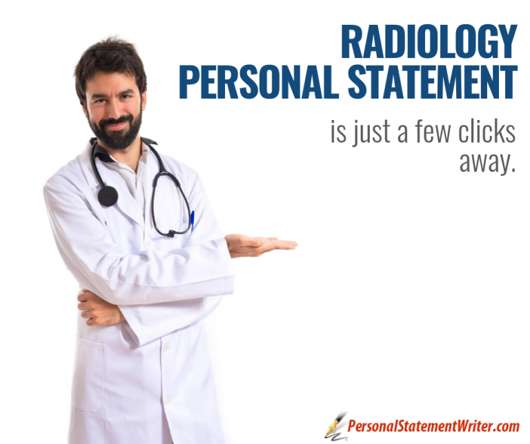 personal statement for radiology fellowship