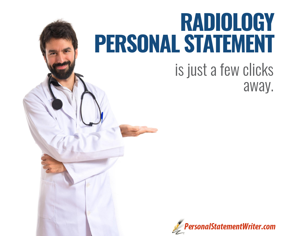 sample personal statements for radiology