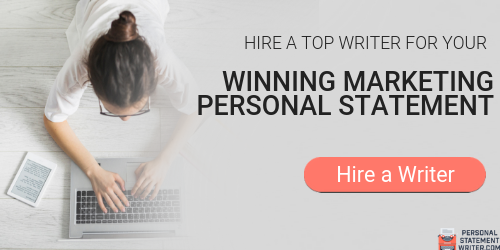 expert marketing personal statement