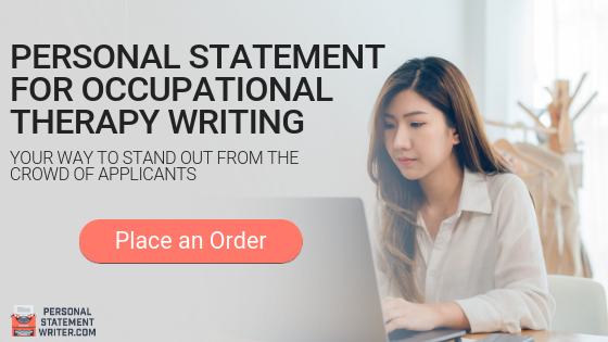 personal statement for occupational therapy help