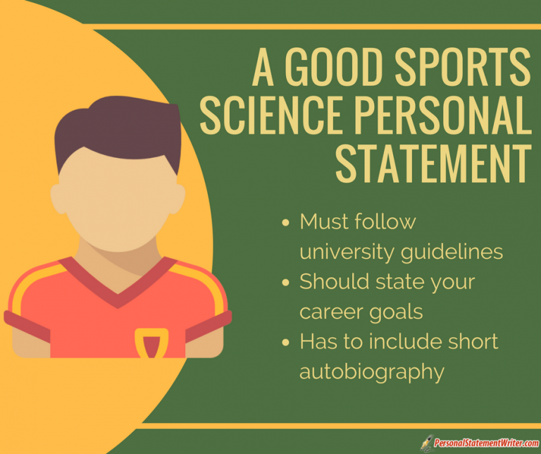 how to include sports in personal statement