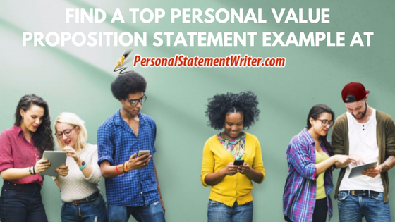 personal value proposition statement writing help