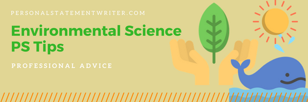 personal statement environmental science tips