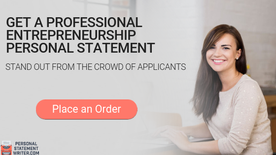 entrepreneurship personal statement help