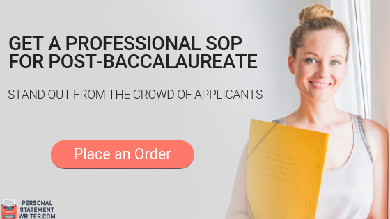 statement of purpose post baccalaureate