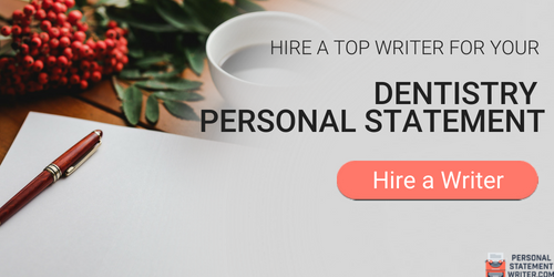 dental residency personal statement writing