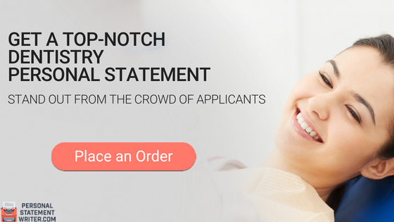 Dental personal statement services