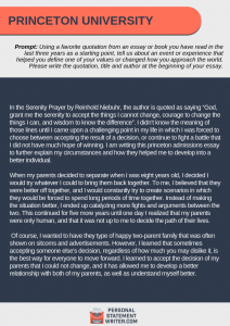 princeton admissions essay princeton admissions essay