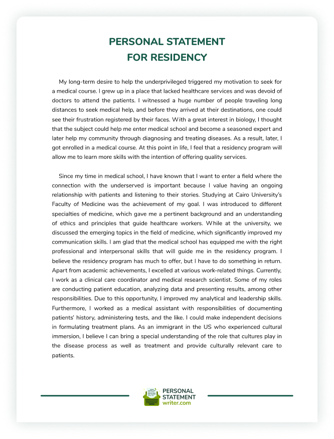 Personal Statement Essay Examples for PhD, Masters, and More